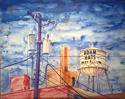 "Adam Hats Building" by Dan Colcer $699*