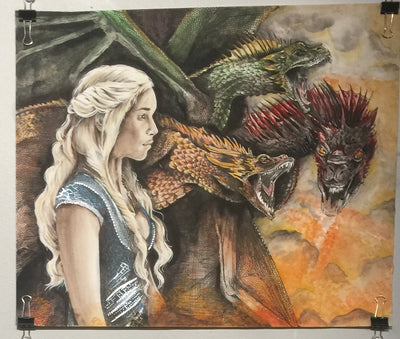 "Fire & Blood" by Alex Hundemer  $300