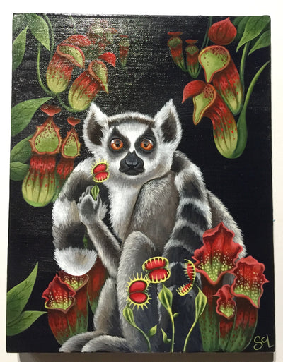 "Lemur Alone" by Sarah Curl-Larson  $175