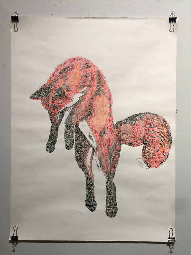 "Mosaic Fox 1" by Alex Hundemer  $175