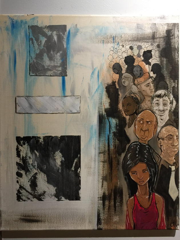 "The Art Reception" by Chase Fleischman  $250