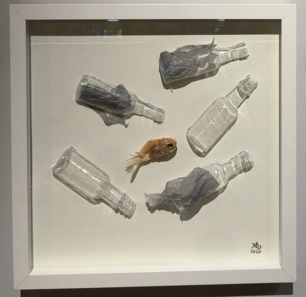 "More Plastic Than Fish" by Karen Eliza Aguilar  $120