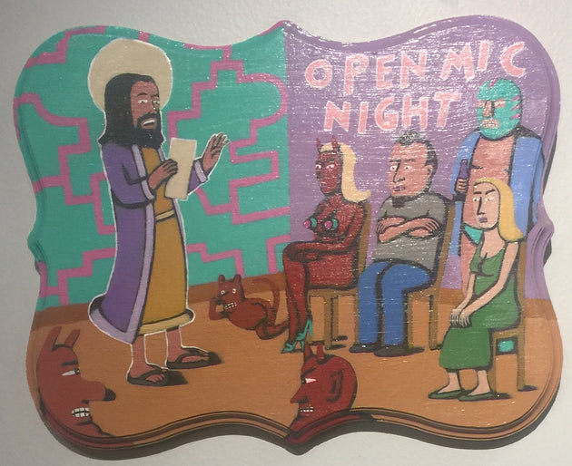 “Open Mic Night” by Steve Cruz