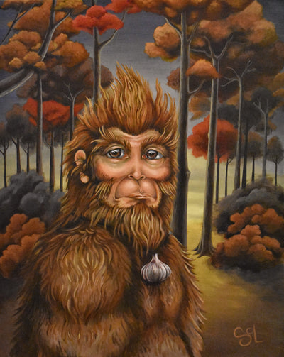 "Portrait of a Squatch" by Sarah Curl-Larson $295