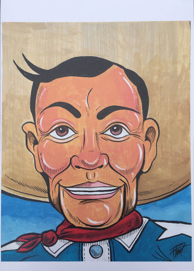"Big Tex" print by William ‘Bubba’ Flint  $45