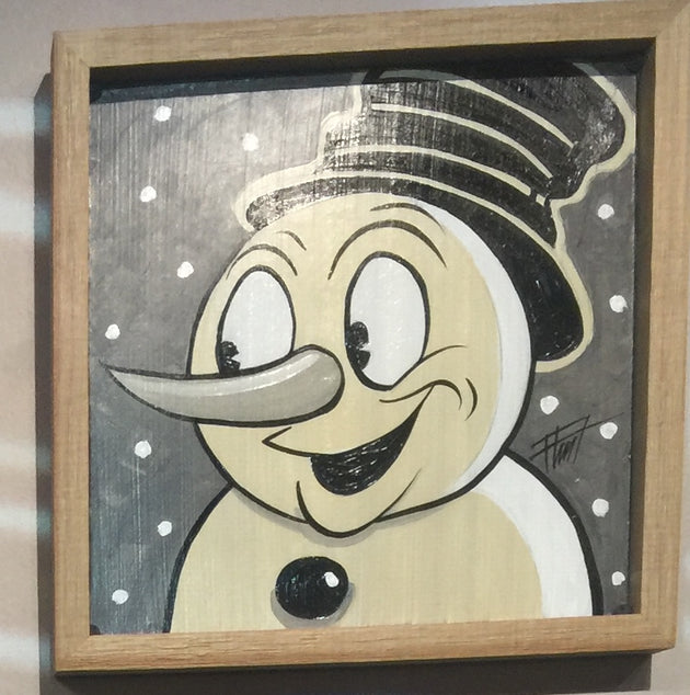 "Vintage Snowman" by William "Bubba" Flint  $50