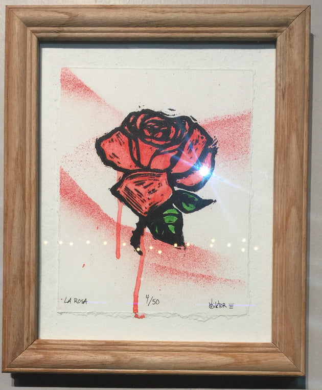 "La Rosa" by Viktor Ortiz  $48