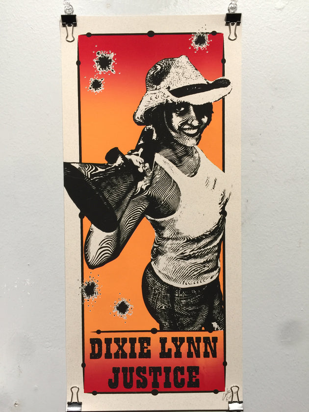 "Dixie Lynn Justice" by James Cole $50