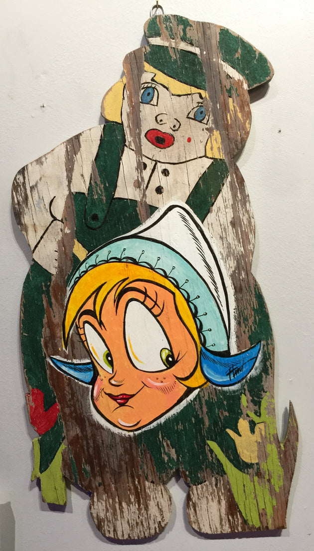 "Dutch Girl" by William "Bubba" Flint  $75