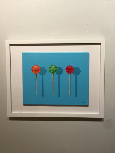 "Dum-Dum Lollipops" by Denise Najera $150