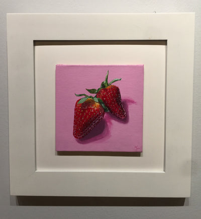 "Strawberry Still Life" by Denise Najera $150