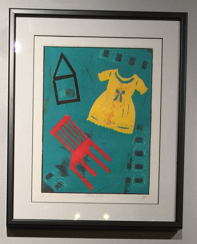 "Yellow Dress" by Junanne Peck $350