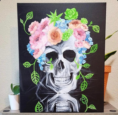 "Dead Flower Head" by Megan Najera $275