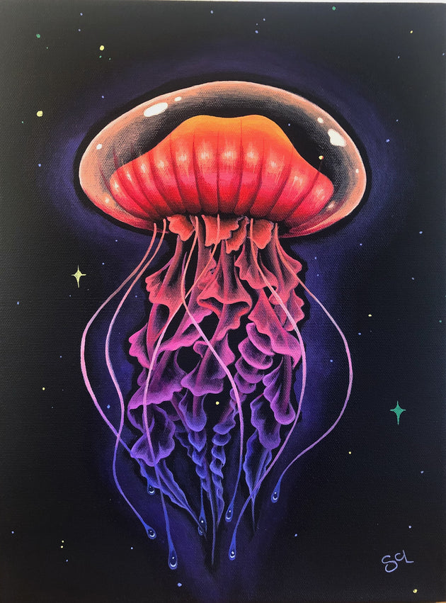 “Night Jelly” by Sarah Curl-Larson $450