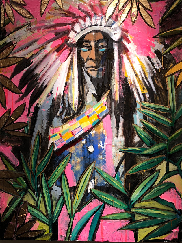 “A Chief In The Pink” by Scott Dykema