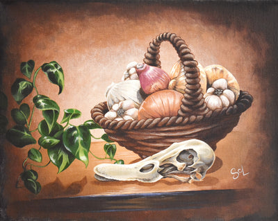 "Duck Skull" by Sarah Curl-Larson $450