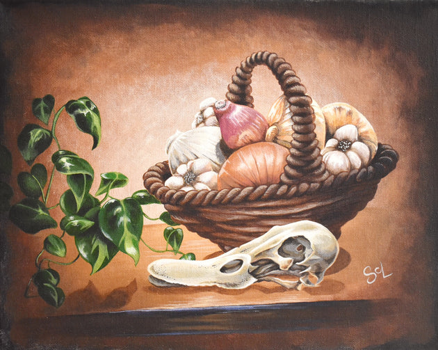 "Duck Skull" by Sarah Curl-Larson $350