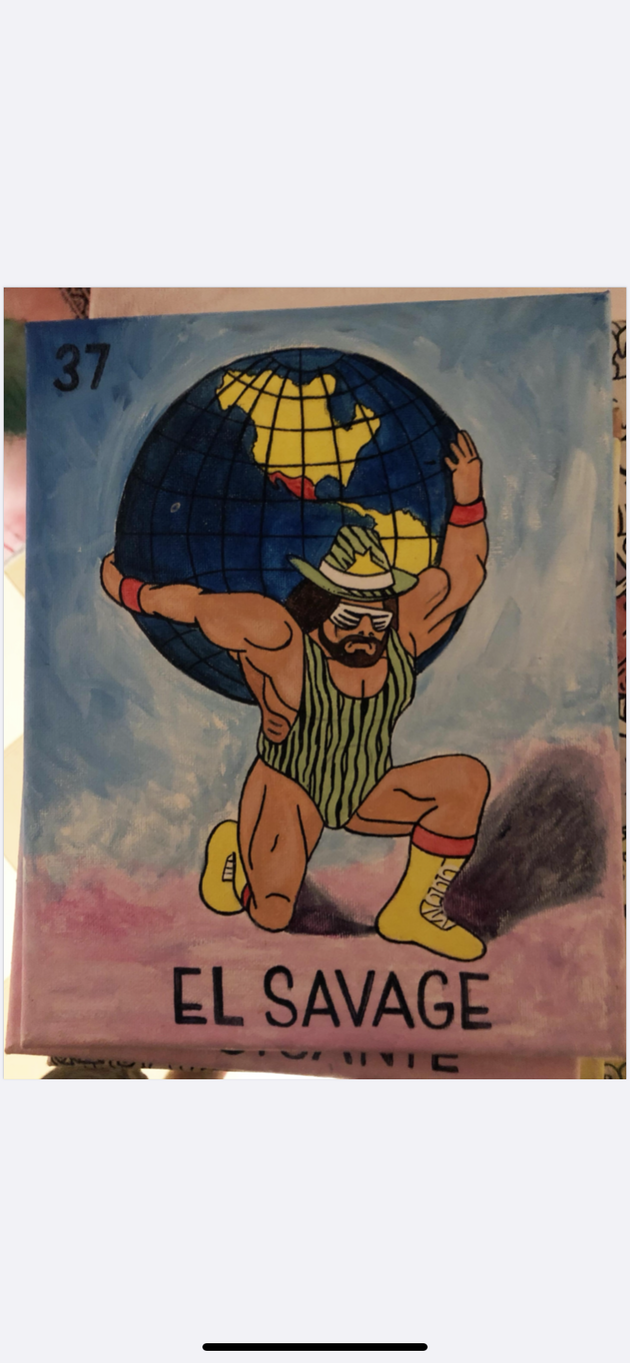 "El Savage" by Joey R $100
