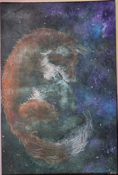 “Galactic Fox” by Alex Hundemer $500