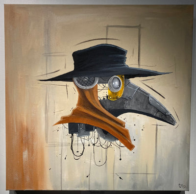 "Plague Doctor" by Chase Fleishman $300