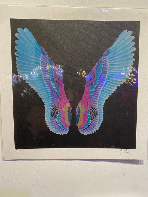 “Wings” print by Derek Nemunaitis $60