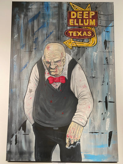 "The Old Bouncer" by Chase Fleishman $400