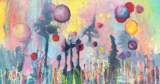 "Backyard Cosmos" by Bree Smith $1500