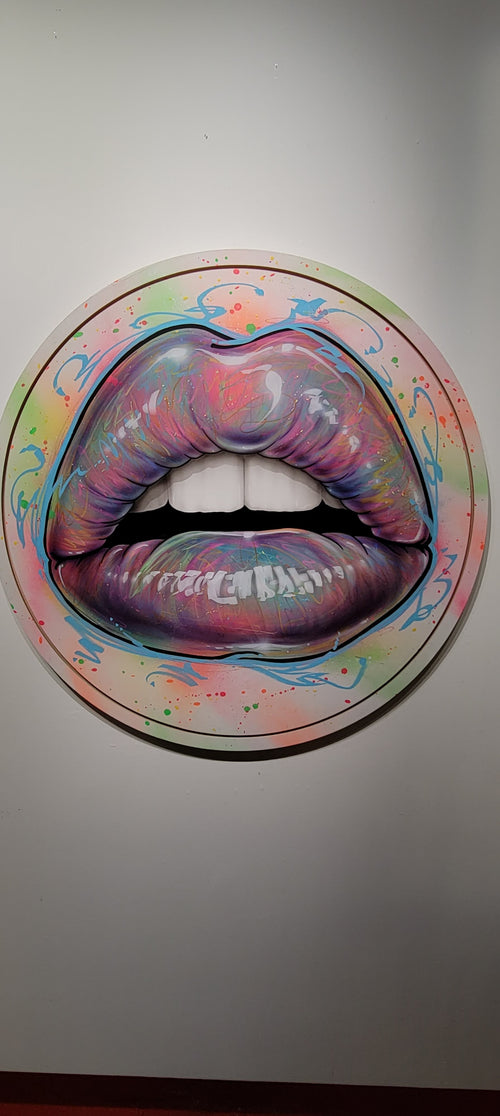"Pretty In Pastels" by Artist Till Death $525
