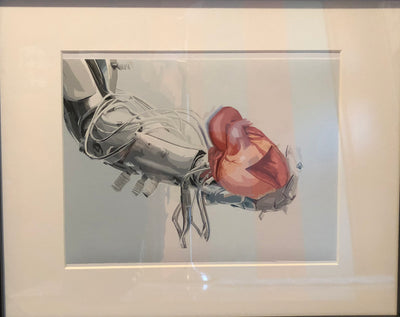 "Robotic Love" by Alfonso Apodaca $350