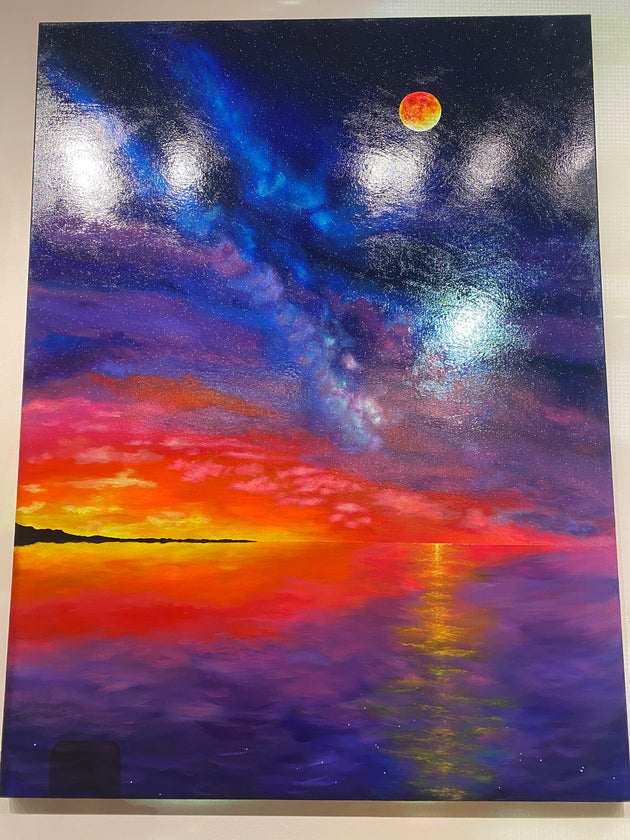 "Exotic Eclipse" by Amy Buyers-Harwood $775