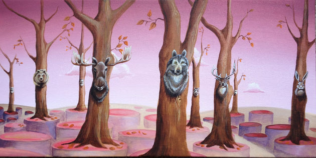 “The Forest” by Sarah Curl-Larson $175